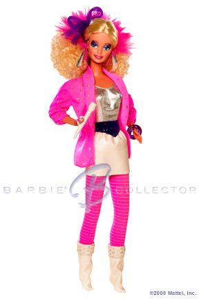 80s rocker barbie